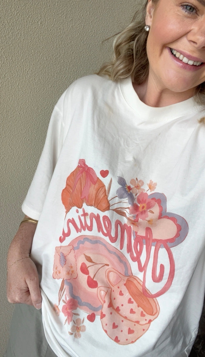 Clementine Favourite Things Tee - White Apparel > Women > Clothing > Tops > T-Shirts > Clementine Hyde Boutique