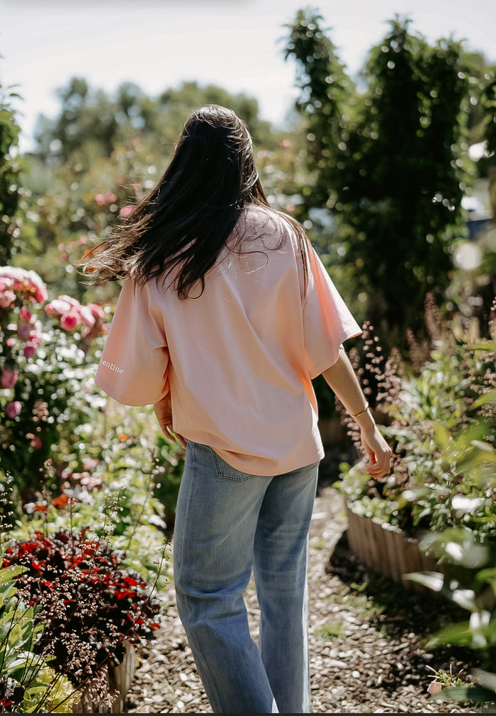 Clementine First Chapter Tee - Pink Apparel > Women > Clothing > Tops > T-Shirts > Clementine Hyde Boutique