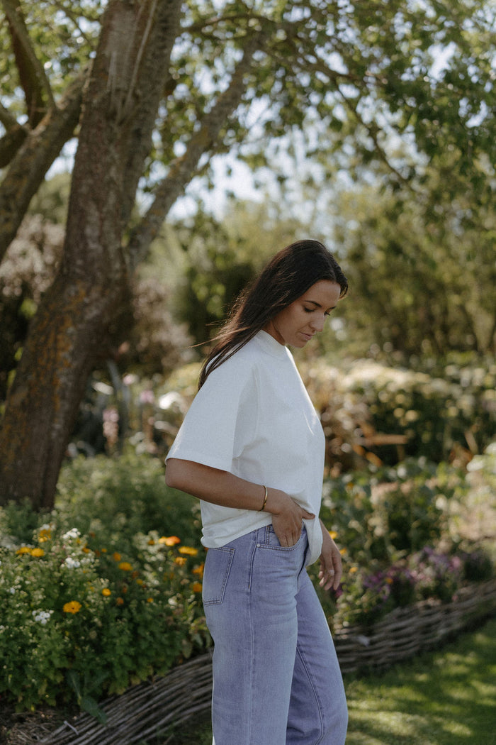Clementine First Chapter Tee - White Hyde Boutique