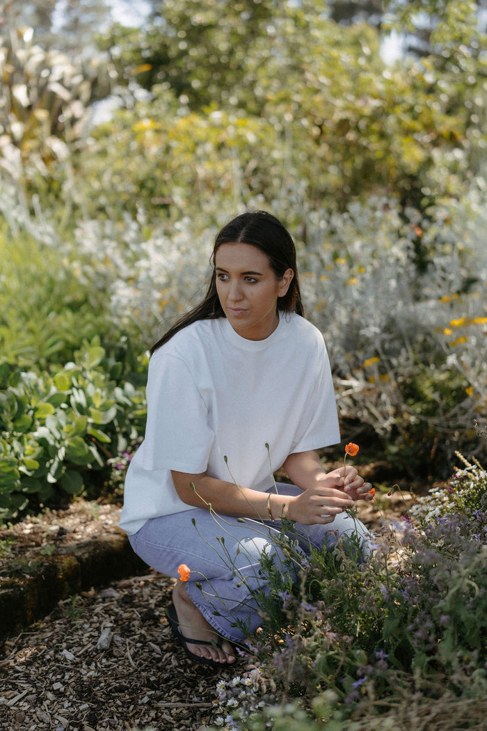 Clementine First Chapter Tee - White Hyde Boutique