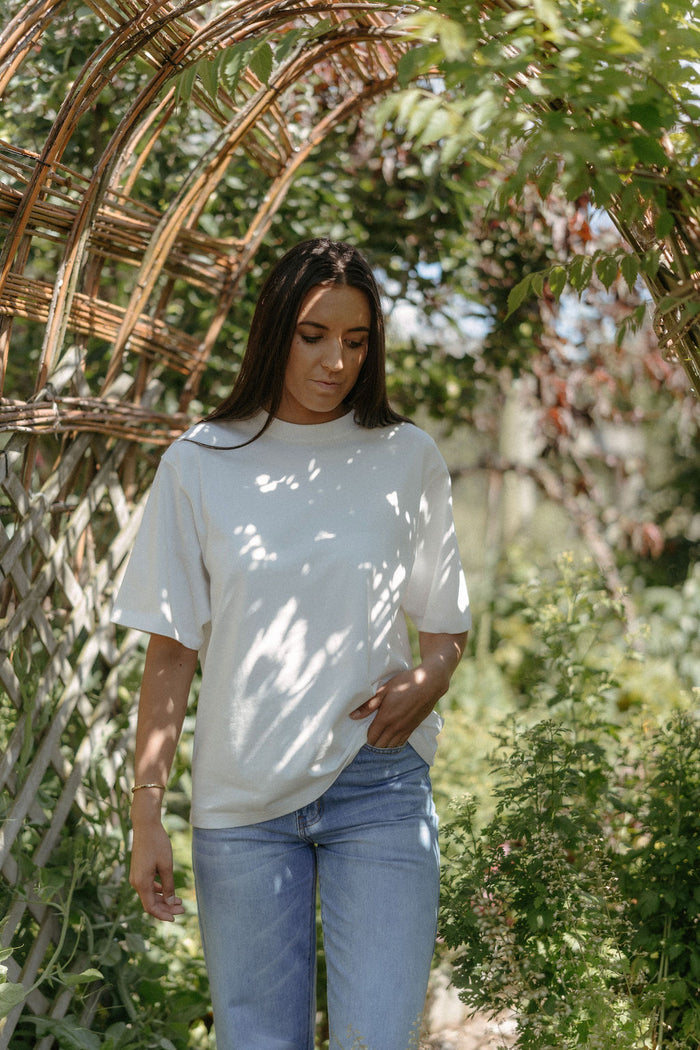 Clementine First Chapter Tee - White Apparel > Women > Clothing > Tops > T-Shirts > Clementine Hyde Boutique