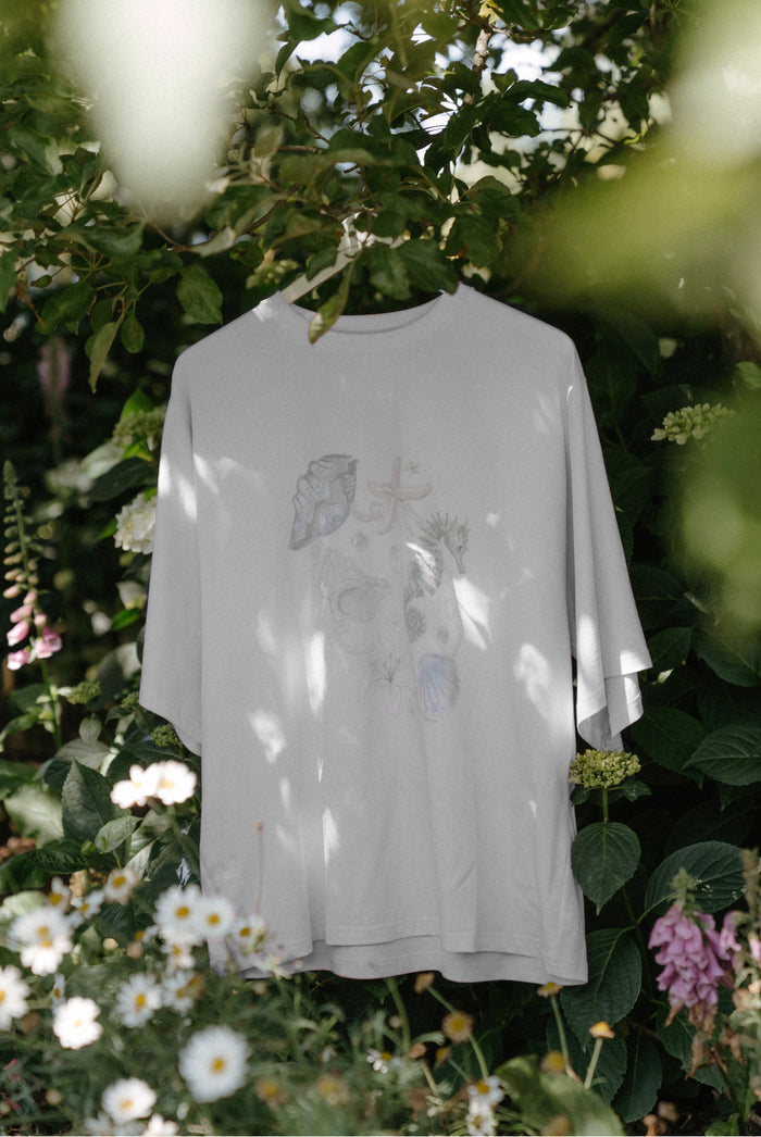 Clementine Under The Sea Tee - White Apparel > Women > Clothing > Tops > T-Shirts > Clementine Hyde Boutique
