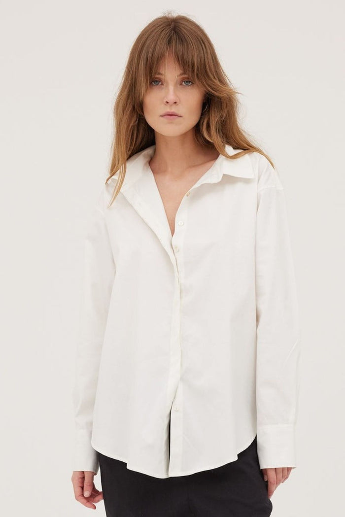 Cloth & Co The Classic Shirt - White Hyde Boutique