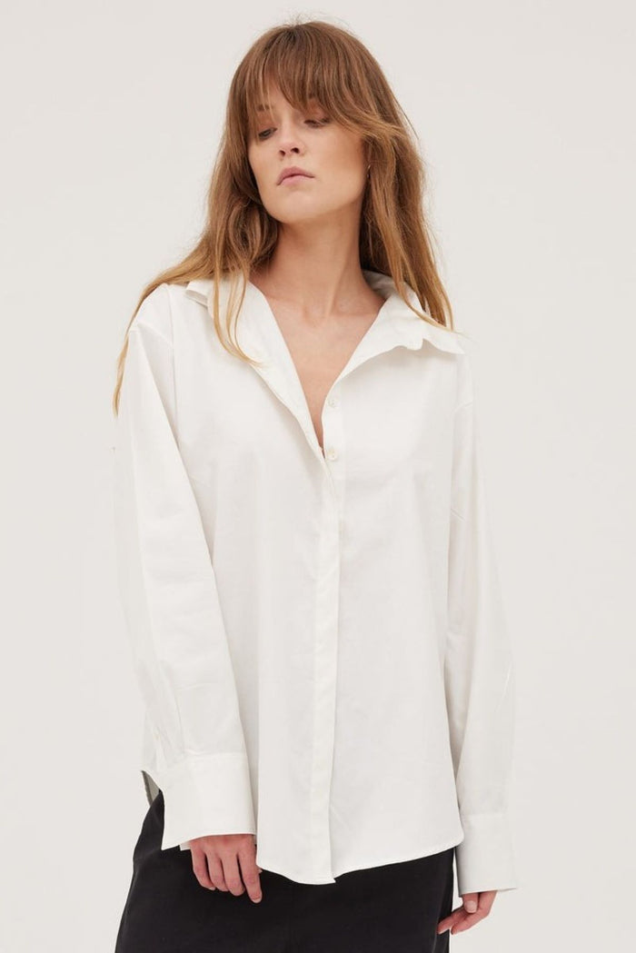 Cloth & Co The Classic Shirt - White Hyde Boutique