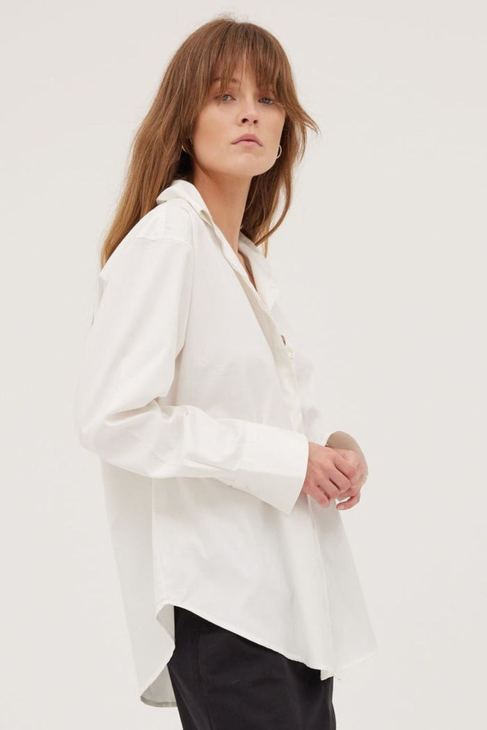 Cloth & Co The Classic Shirt - White Hyde Boutique
