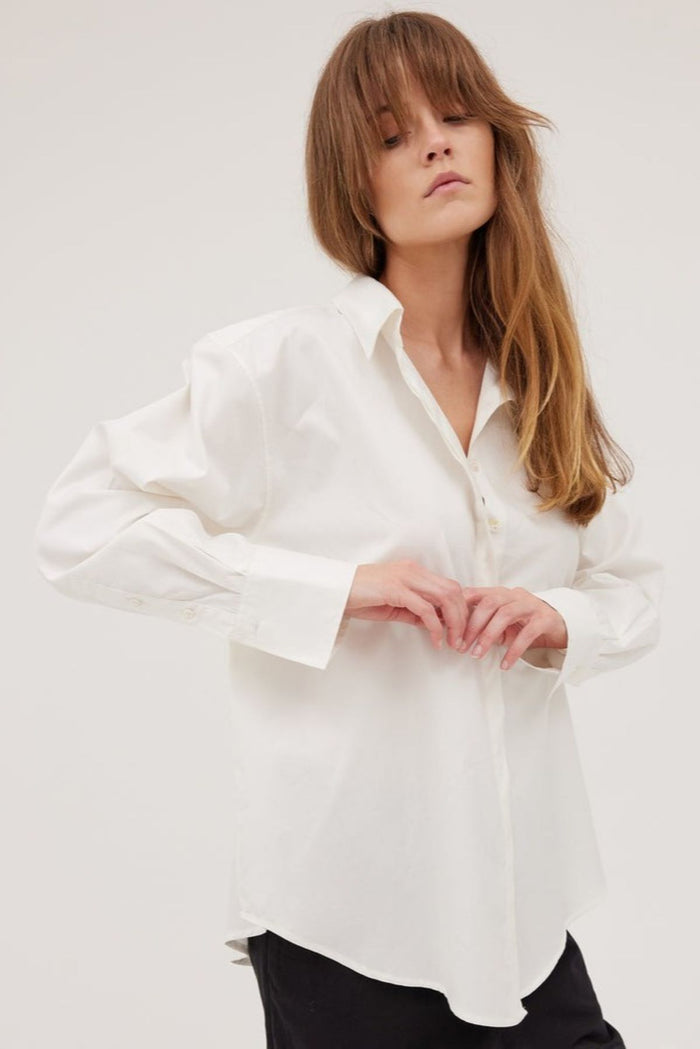 Cloth & Co The Classic Shirt - White Hyde Boutique