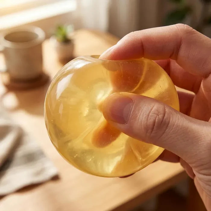 Coconut Oil Ball Squishy