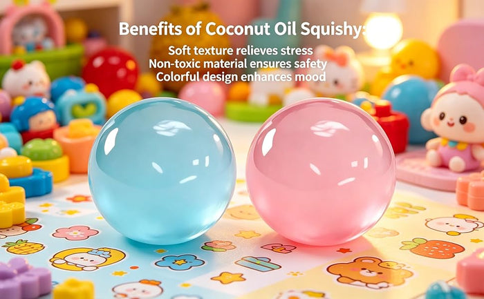 Coconut Oil Ball Squishy
