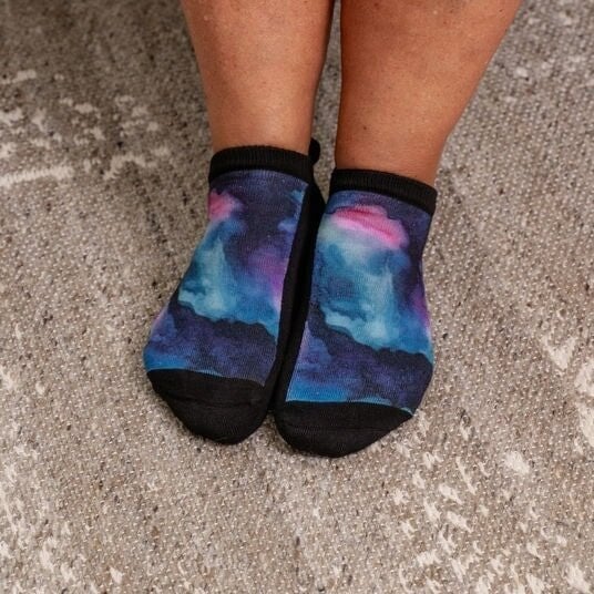 Viasox Cosmic Classics Ankle Socks Bundle 5-Pack detail close-up