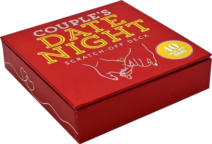 Couples Date Night Scratch Off Deck 40 Cards