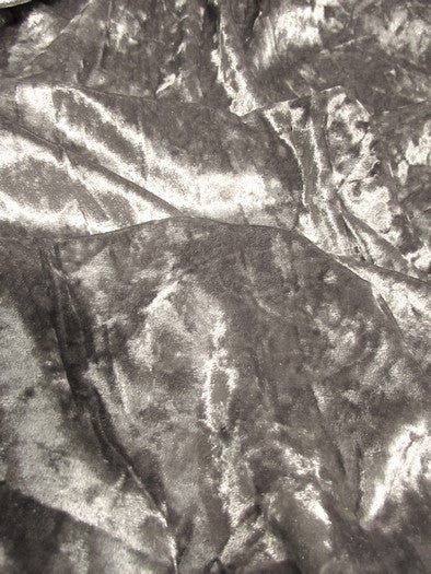 Crushed Stretch Velvet Costume Fabric / Royal / Sold By The Yard