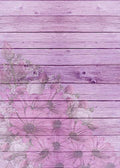 DoorFoto Door Cover Customizable - Purple Shiplap