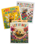 Cute Bee - Set of 3 - Swedish Dishcloths