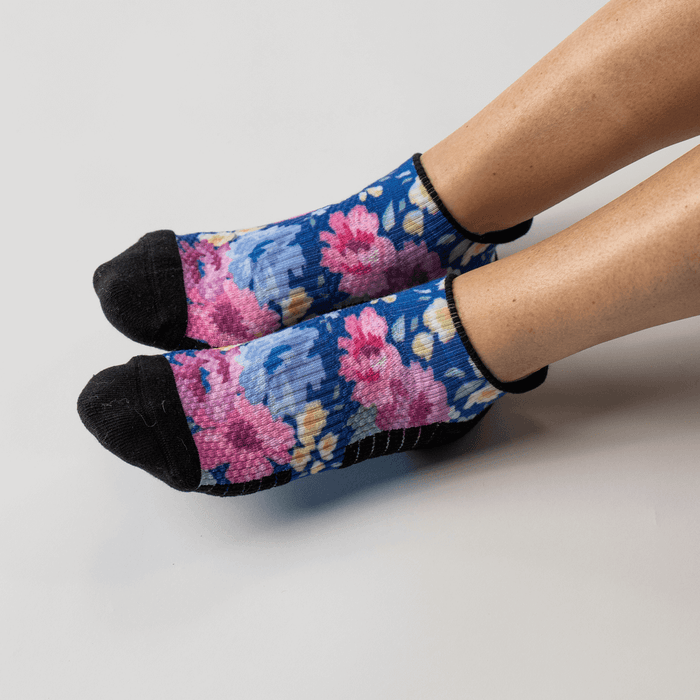 Viasox Dark & Delicate Ankle Compression Socks 5-Pack Bundle alternate view