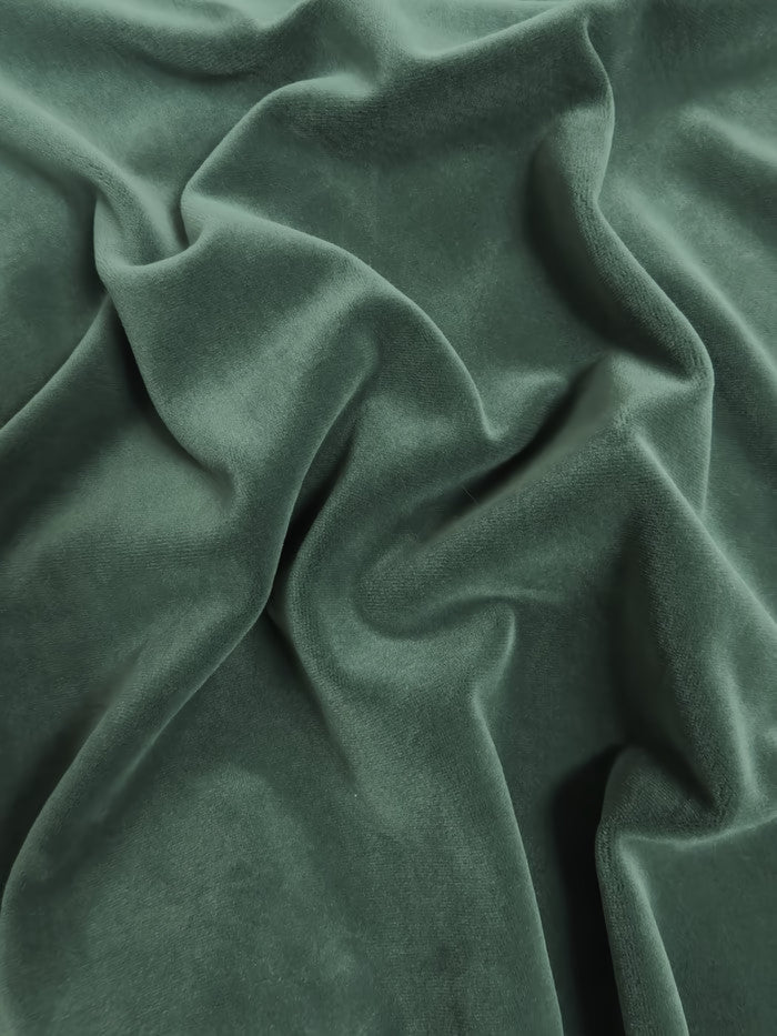 Dark Gray Stretch Mochi Plush Minky / Soft Solid Fabric by the Yard