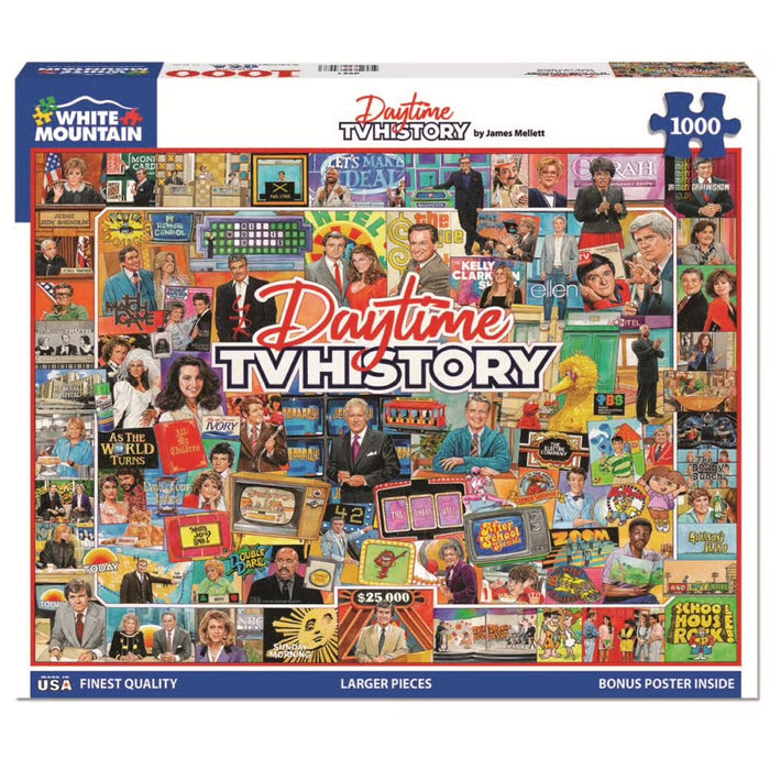 Daytime TV History Puzzle 1000 Pce