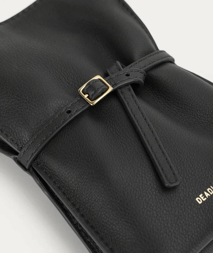 Deadly Ponies Penny Phone Pouch - Black Hyde Boutique