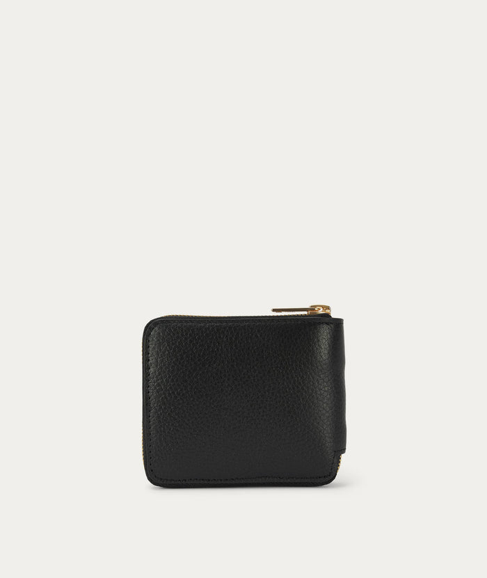 Deadly Ponies Unisex Zip Wallet - Black/Brass Accessories > Women > Accessories > Handbags & Accessories > Deadly Ponies Hyde Boutique