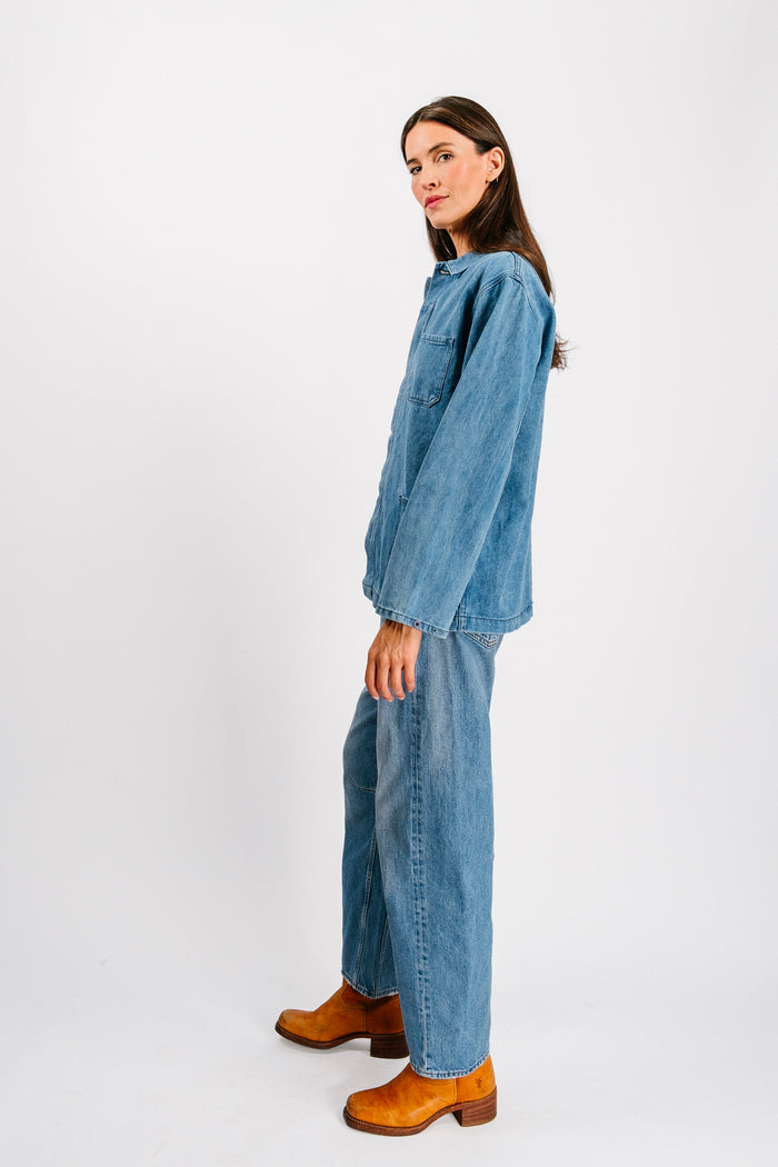 Denim Olympic Jacket