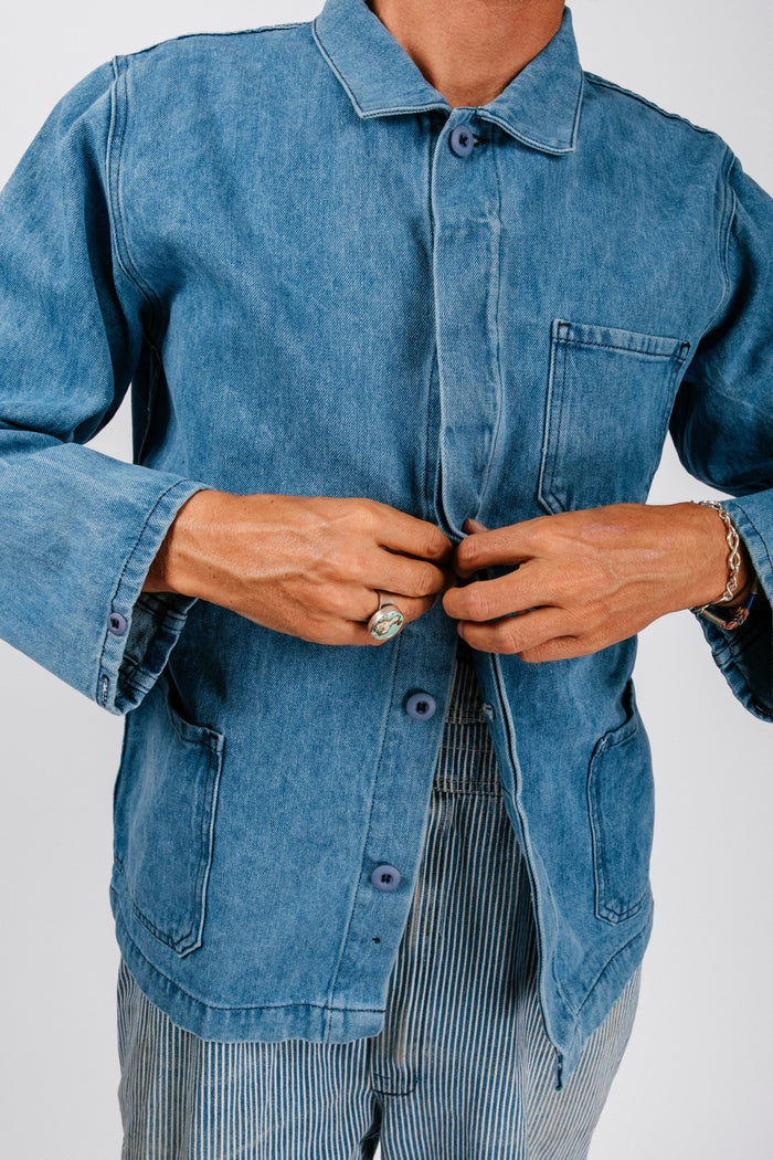 Denim Olympic Jacket
