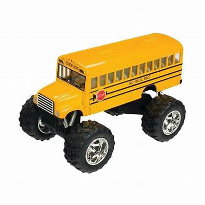 Die Cast Big Wheel Monster School Bus