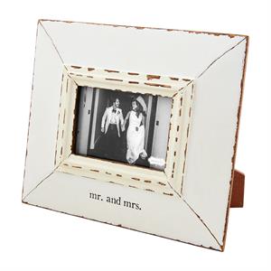 Distressed Wedding Frame