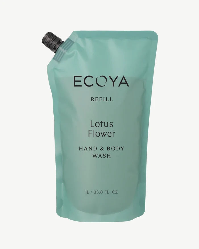 Ecoya Hand & Body Wash Refill - Lotus Flower Health & Beauty > Women > Beauty & Personal Care > Bath & Body > Body Washes > ECOYA Hyde Boutique