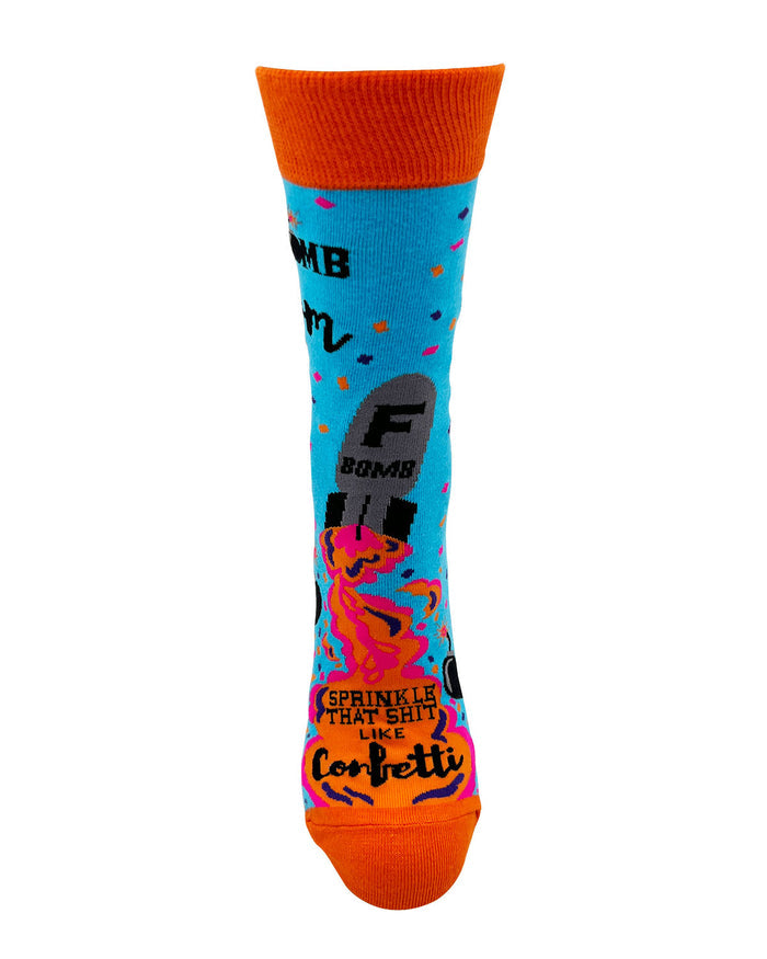 F-Bomb Mom women's Crew Socks