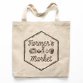 Farmer's Market Canvas Tote Bag