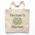Farmer's Market Canvas Tote Bag