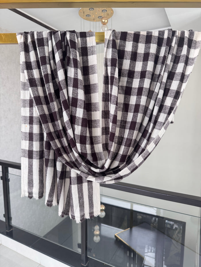 Fine Cashmere Pashmina Stole – Soft Everyday Wrap (28x80)