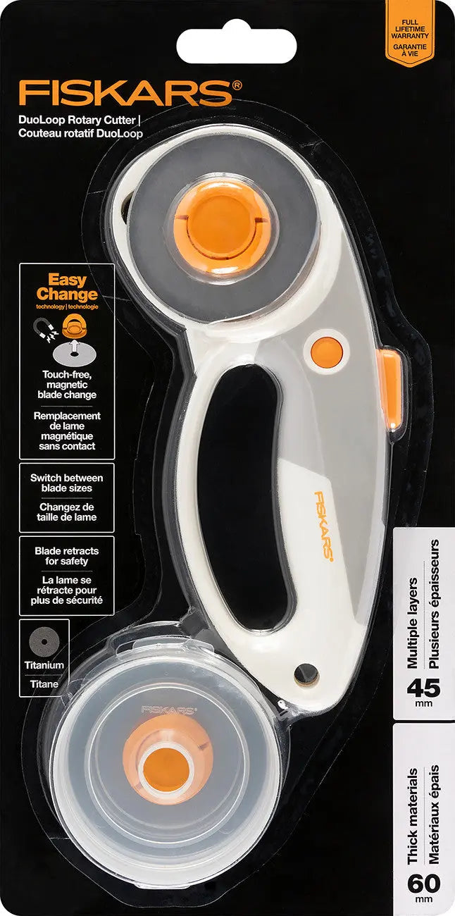 Fiskars Easy Change DuoLoop Rotary 45mm 60mm