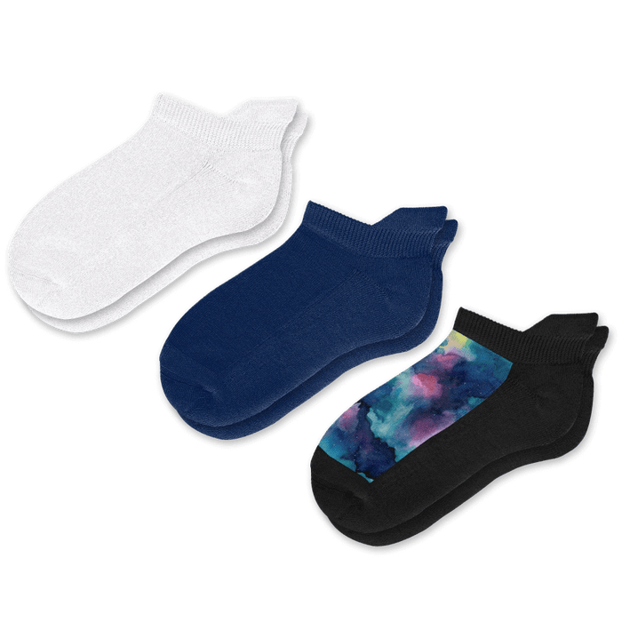 Viasox Frozen North Ankle Socks Bundle 3-Pack front view