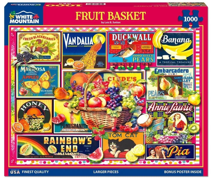 Fruit Basket 1000 Puzzle Pce