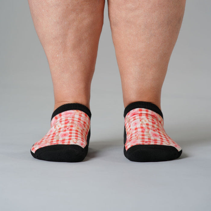 Gingham Garden Ankle Socks 5-Pack Bundle