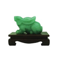 Green Aventurine Rabbit w/ Stand