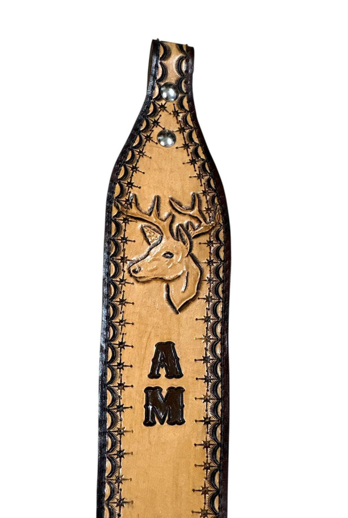 Hand tooled sling