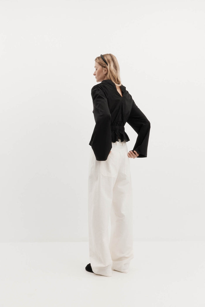 Harris Tapper Long Sleeve Chaimberlain Top - Black Apparel > Women > Clothing > Tops > Long Sleeve Tops > Harris Tapper Hyde Boutique