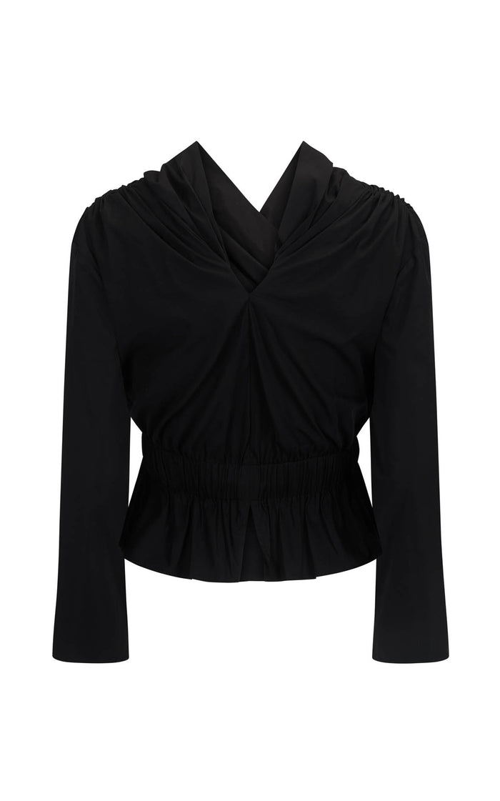 Harris Tapper Long Sleeve Chaimberlain Top - Black Apparel > Women > Clothing > Tops > Long Sleeve Tops > Harris Tapper Hyde Boutique