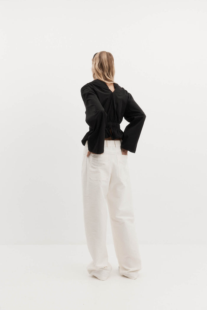 Harris Tapper Long Sleeve Chaimberlain Top - Black Apparel > Women > Clothing > Tops > Long Sleeve Tops > Harris Tapper Hyde Boutique