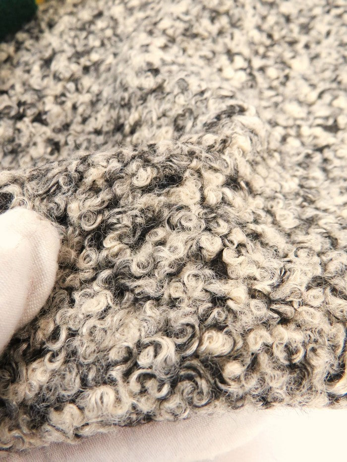 Hunter Green / Sherpa Teddy Knit