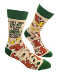 I Don't Have Ducks in a Row... Men's Novelty Crew Socks