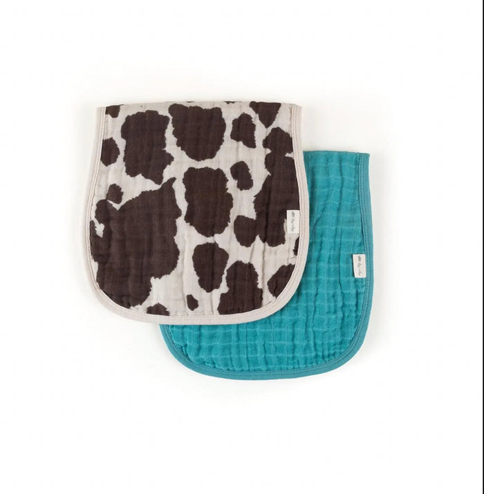 Itzy Burp Cloths - Giddy Up 2 Pk