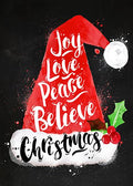 DoorFoto Door Cover Joy, Love, Peace, Believe