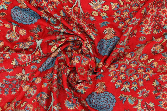 Kani Shawl Kashmiri wool gifting shawl, styled view