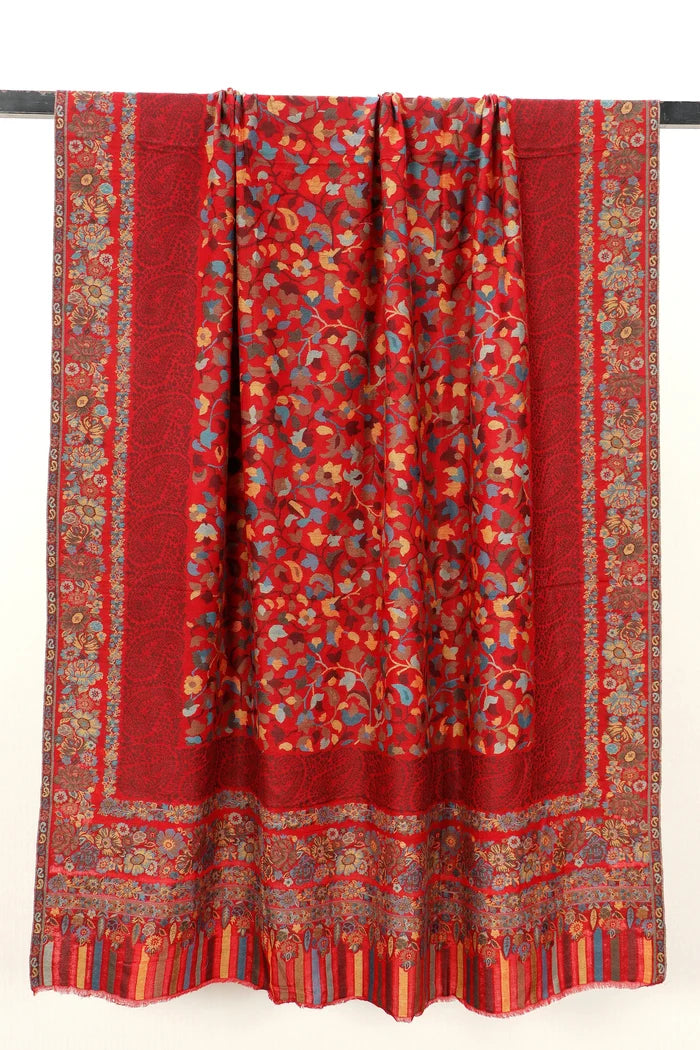 Kani Shawl, Kashmiri wool wedding shawl