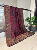 Kani Zari wedding dupatta with zari thread work