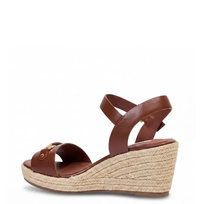 Kathryn Wilson Ava Wedge - Walnut Calf Hyde Boutique