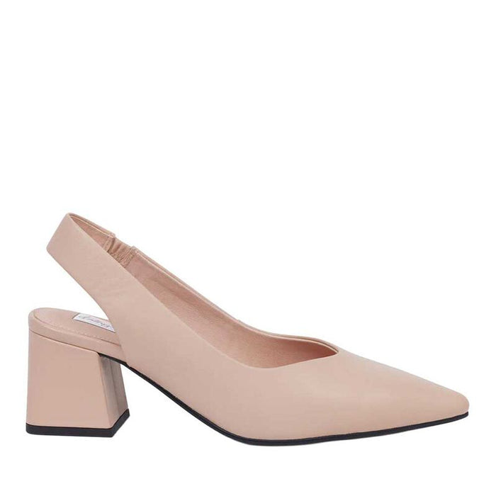 Kathryn Wilson Liz Sling Back - Nude Calf Hyde Boutique