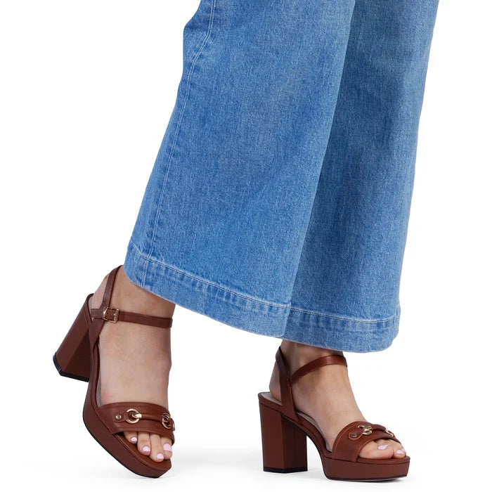 Kathryn Wilson Olivia Heel - Walnut Calf Hyde Boutique